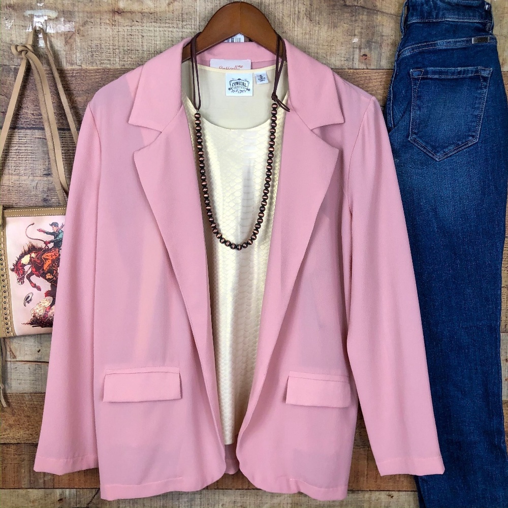 Sheer Blazer